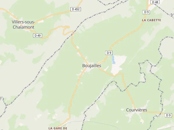 Plan de Boujailles