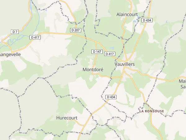 Plan de Montdoré
