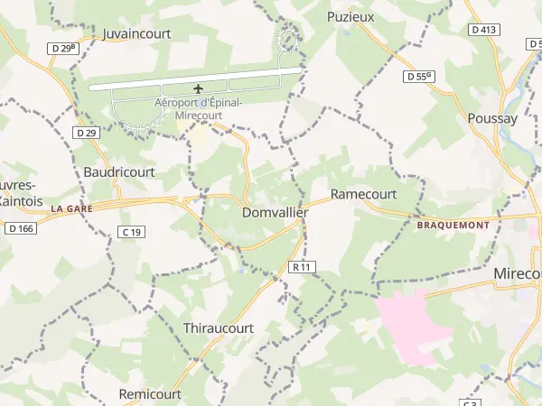 Plan de Domvallier
