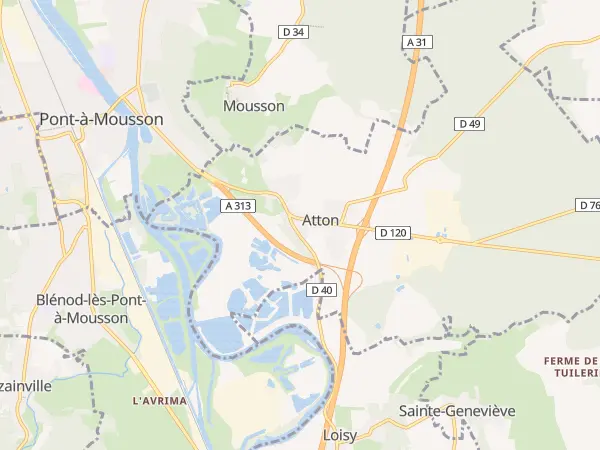 Plan de Atton