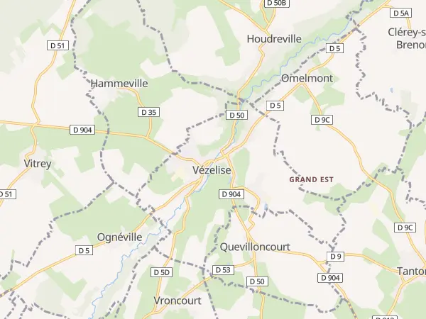 Plan de Vézelise