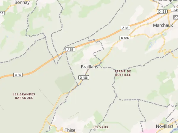 Plan de Braillans