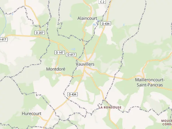 Plan de Vauvillers