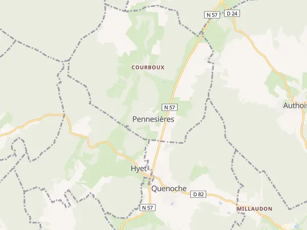 Plan de Pennesières