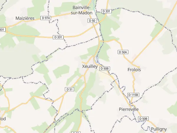 Plan de Xeuilley