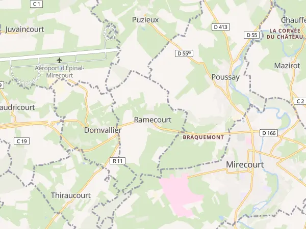 Plan de Ramecourt
