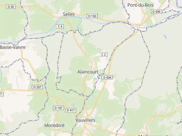 Plan de Alaincourt