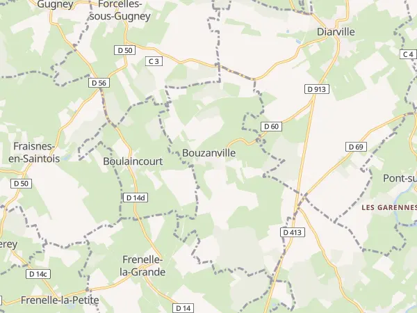 Plan de Bouzanville