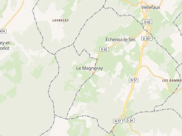 Plan du Magnoray