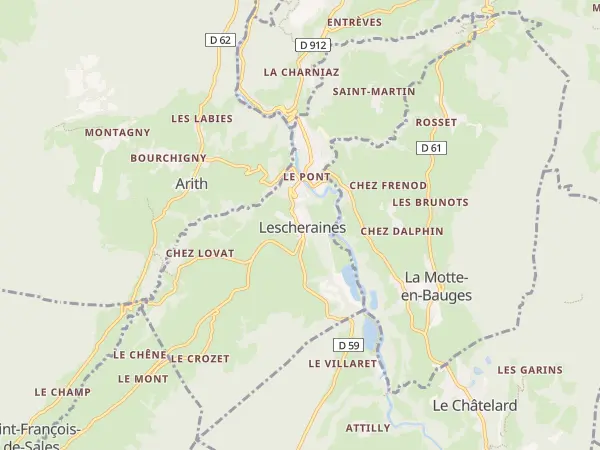 Plan de Lescheraines