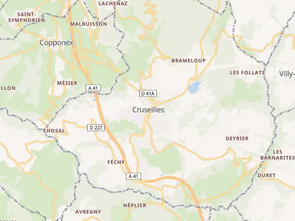 Plan de Cruseilles