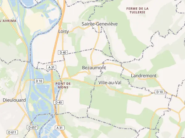 Plan de Bezaumont
