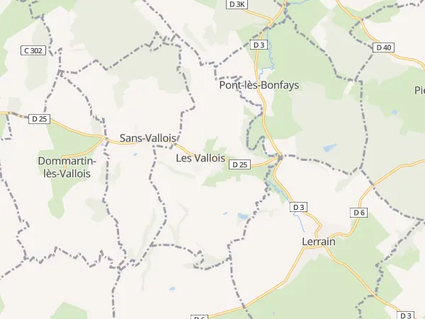 Plan des Vallois