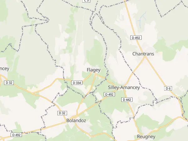 Plan de Flagey