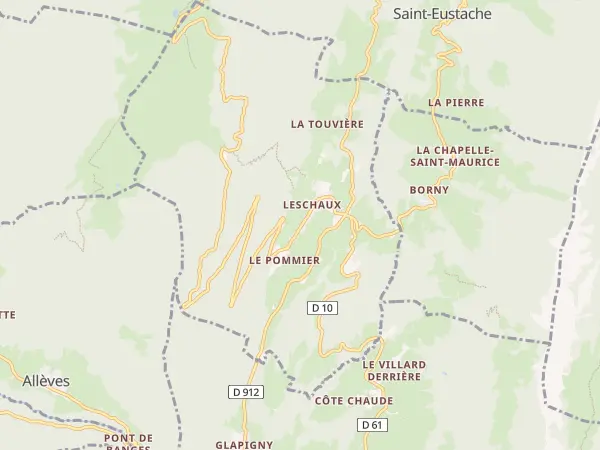 Plan de Leschaux