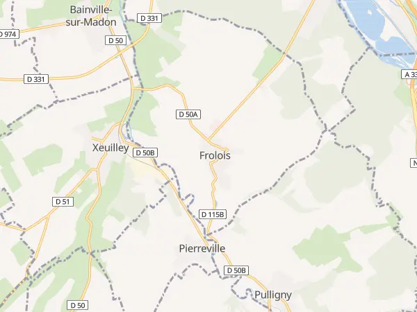 Plan de Frolois