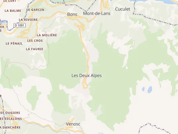 Plan des Deux Alpes