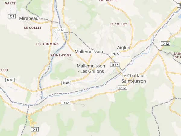 Plan de Mallemoisson