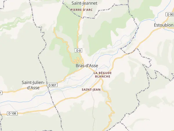 Plan de Bras-d’Asse