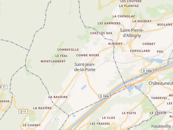 Plan de Saint-Jean-de-la-Porte