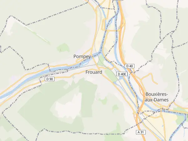 Plan de Frouard