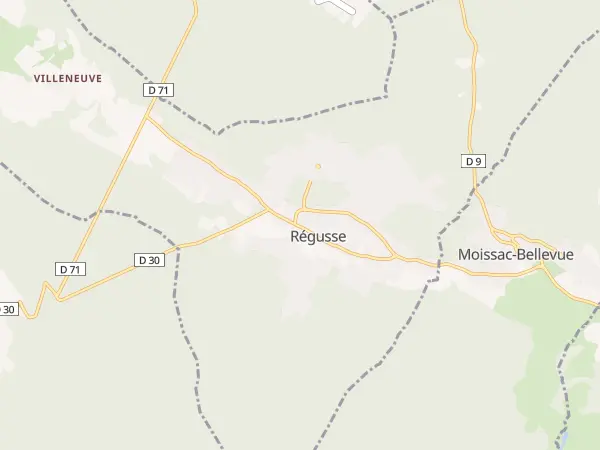 Plan de Régusse