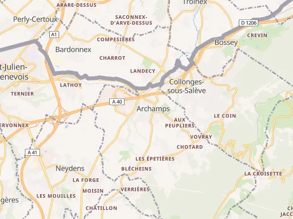 Plan de Archamps