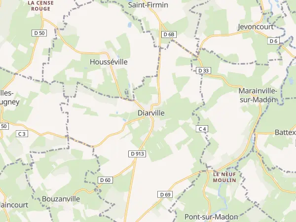 Plan de Diarville