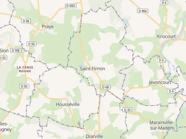 Plan de Saint-Firmin
