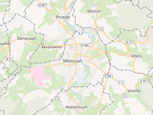Plan de Mirecourt