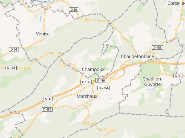Plan de Champoux