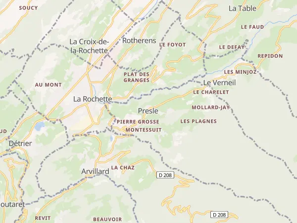 Plan de Presle