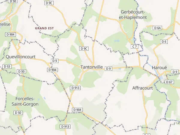 Plan de Tantonville