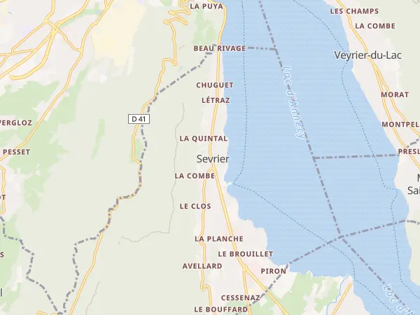 Plan de Sevrier