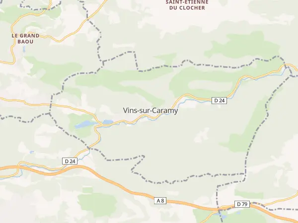 Plan de Vins-sur-Caramy