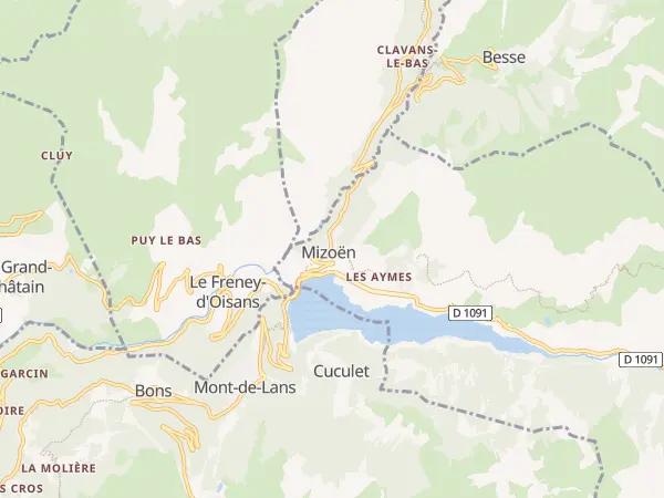 Plan de Mizoën