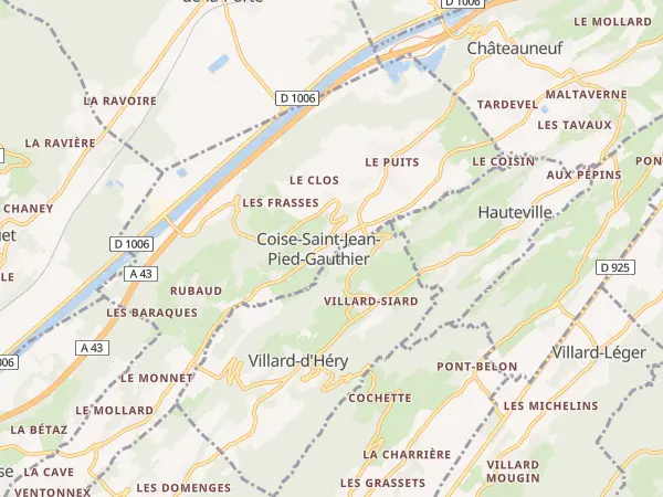 Plan de Coise-Saint-Jean-Pied-Gauthier
