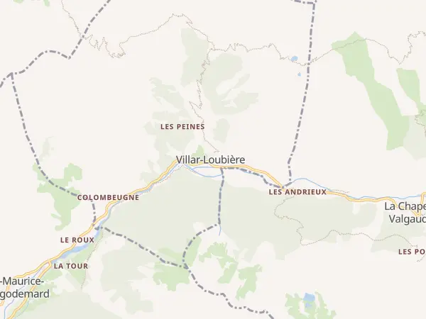 Plan de Villar-Loubière