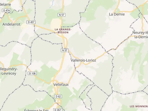 Plan de Vallerois-Lorioz
