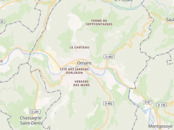 Plan de Ornans