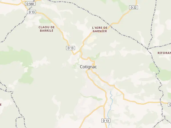 Plan de Cotignac