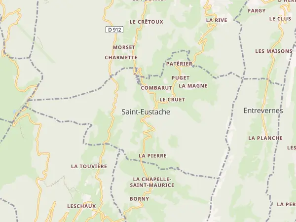 Plan de Saint-Eustache