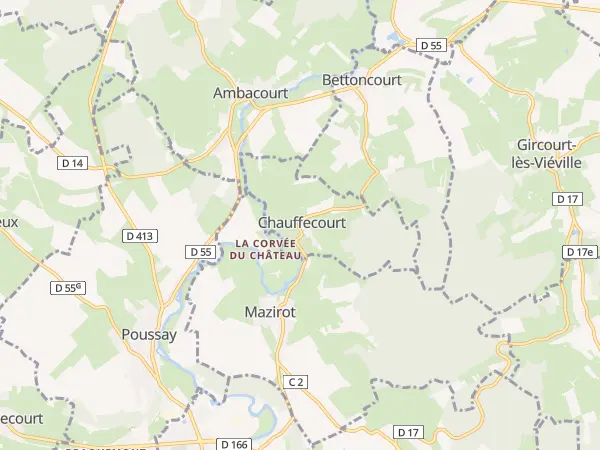 Plan de Chauffecourt