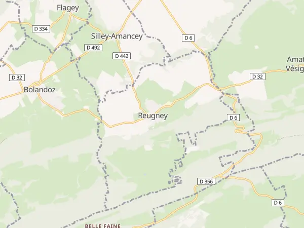 Plan de Reugney
