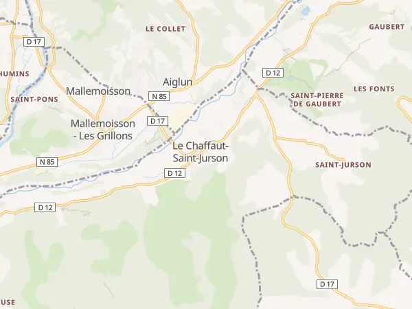 Plan du Chaffaut-Saint-Jurson
