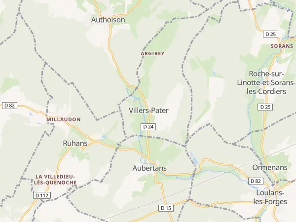 Plan de Villers-Pater