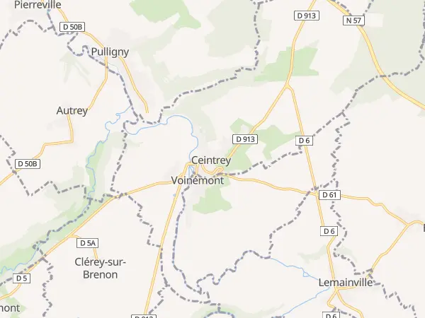 Plan de Ceintrey