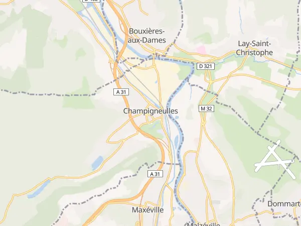 Plan de Champigneulles