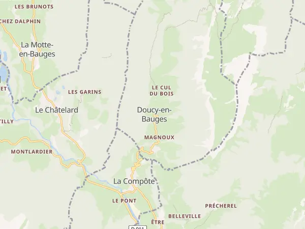 Plan de Doucy-en-Bauges