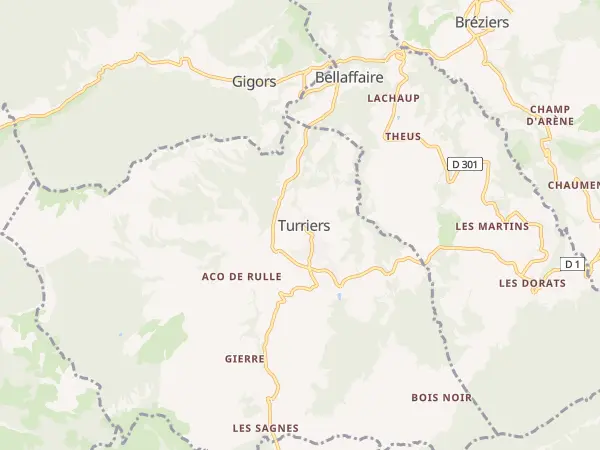 Plan de Turriers
